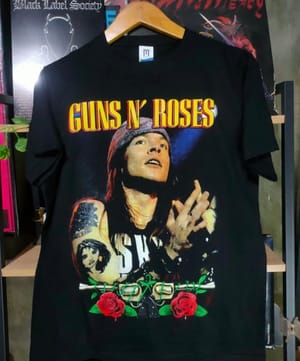 Streetwear T-shirt Pria black yellow