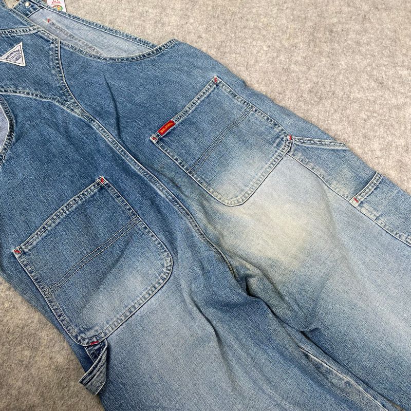 Overrals denim jeans World worker bay big John carpenter, foto 8