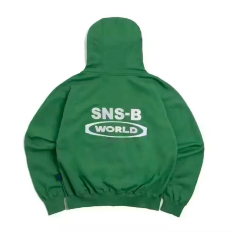 snsb green hoodie, foto 3