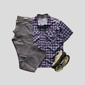 The red face outdoor boxy shirt