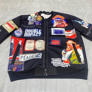 Japanese Brand × Streetwear Steal  Coca Cola Harrington Punk