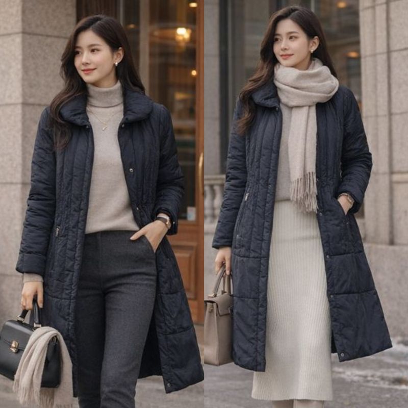 Korean women’s Winter Coat Vanessa Rizzi - 2016, foto 2
