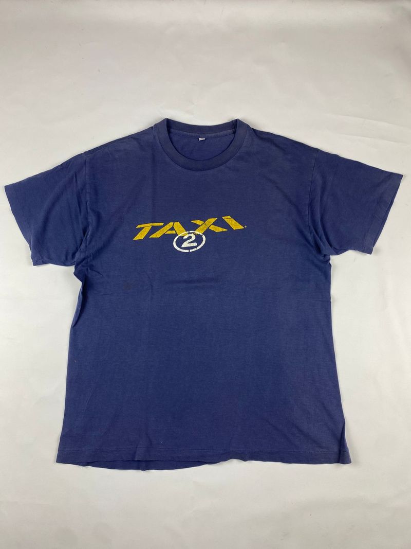 Vintage Taxi 2 tshirt, foto 4