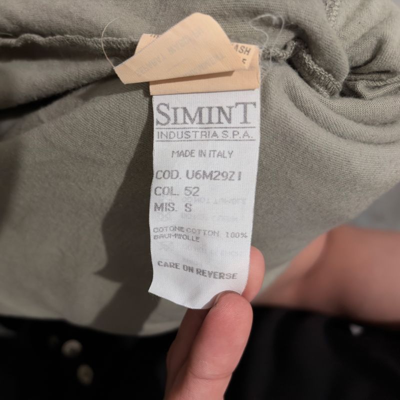Vintage Armani Boxy Long Sleeve Tee, foto 4