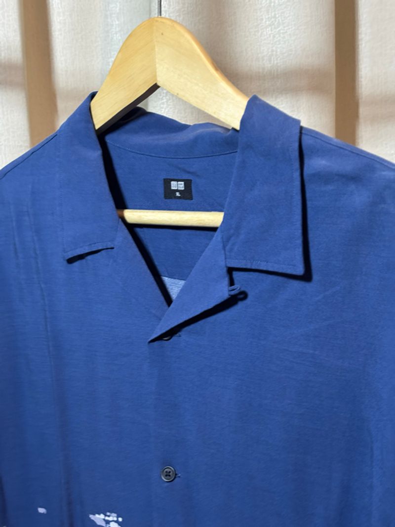 Kemeja Hawai Uniqlo, foto 3