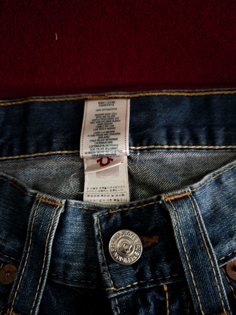 Authentic Rare Vintage True Religion Bootcut Jeans, foto 8