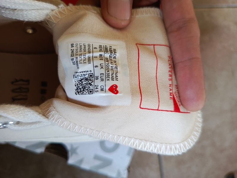 Converse x cdg play, foto 3