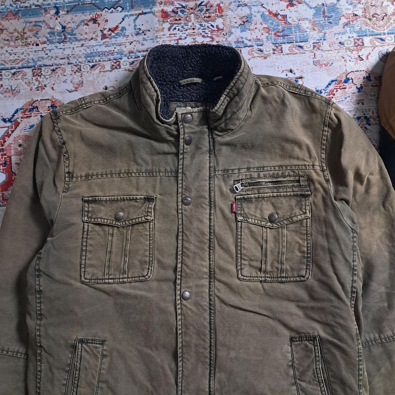 Levis tactical jacket, Levis canvas jacket, foto 3
