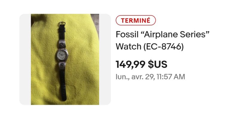 FOSSIL EC8746 Special Edition Aviation, foto 4