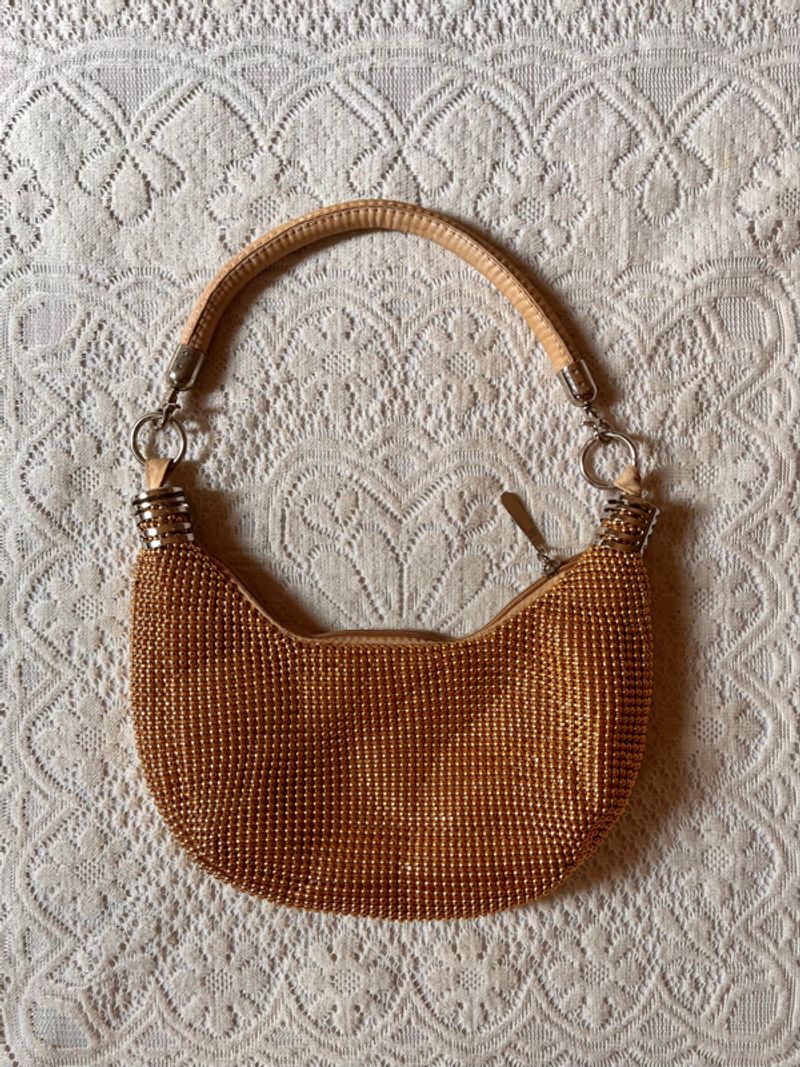 gold shoulderbag, foto 2