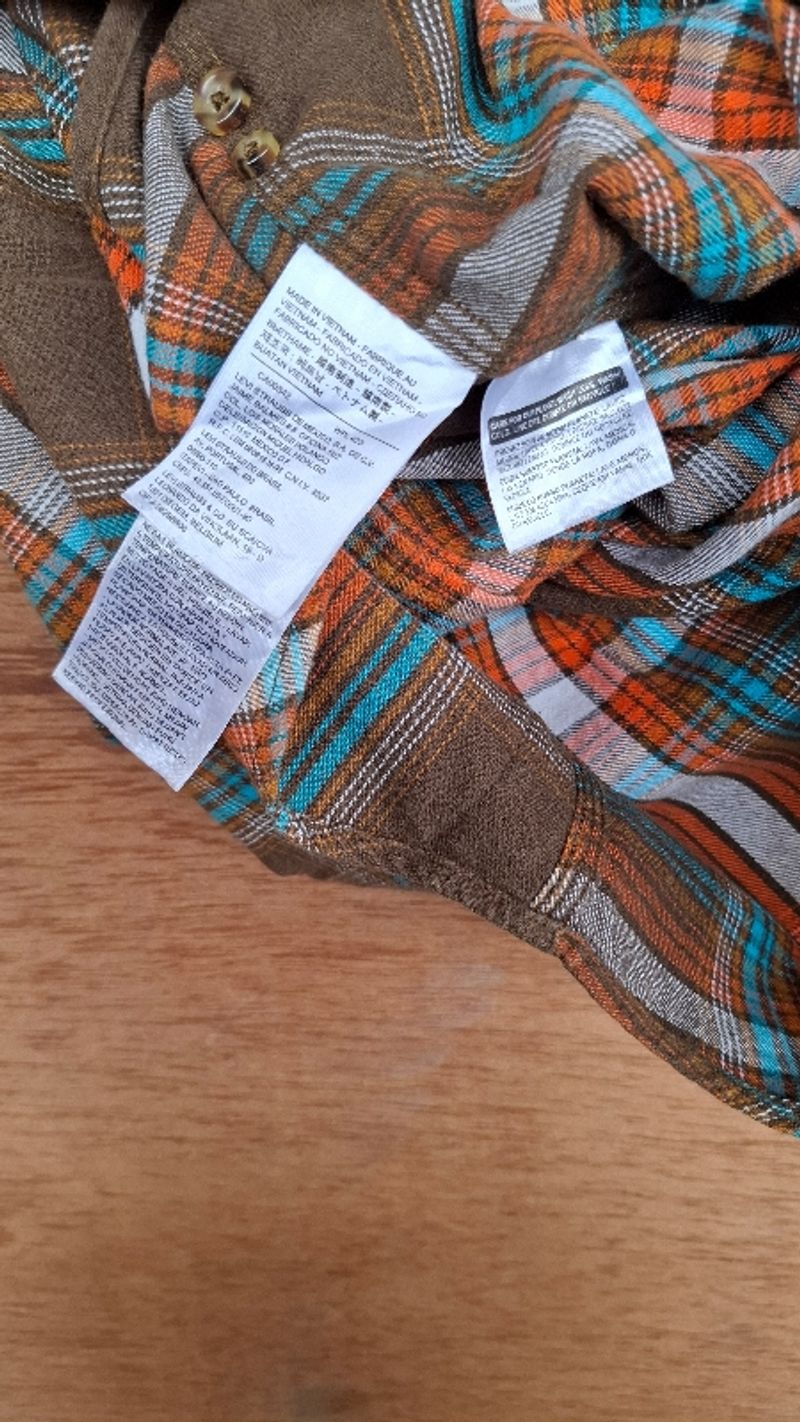 Levis Flannel Shirt
Size tag M, foto 5
