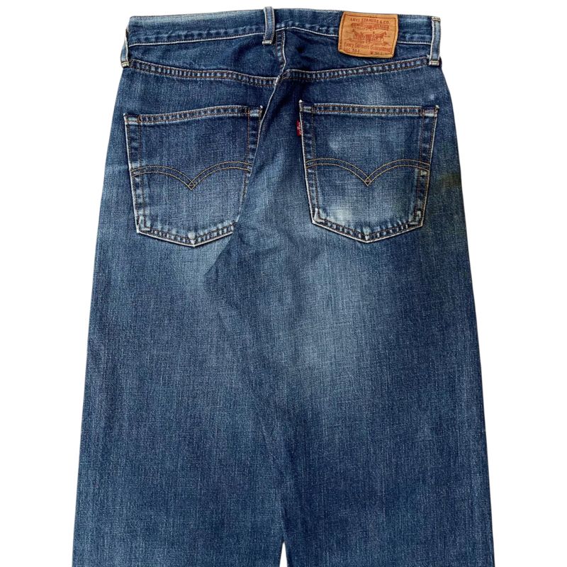 Levis Japan 504 Indigo Denim Pants, foto 6