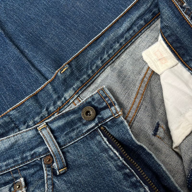 Levis Japan 504 Indigo Denim Pants, foto 3