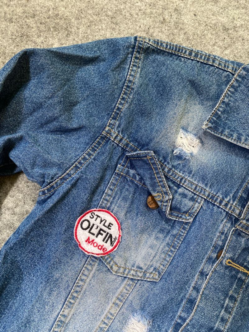 Jacket Denim Ripped, foto 3