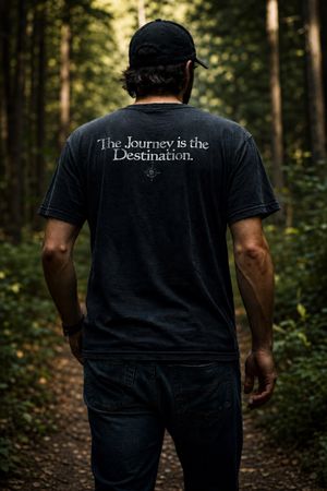 Fruit Of The Loom Black Shirt