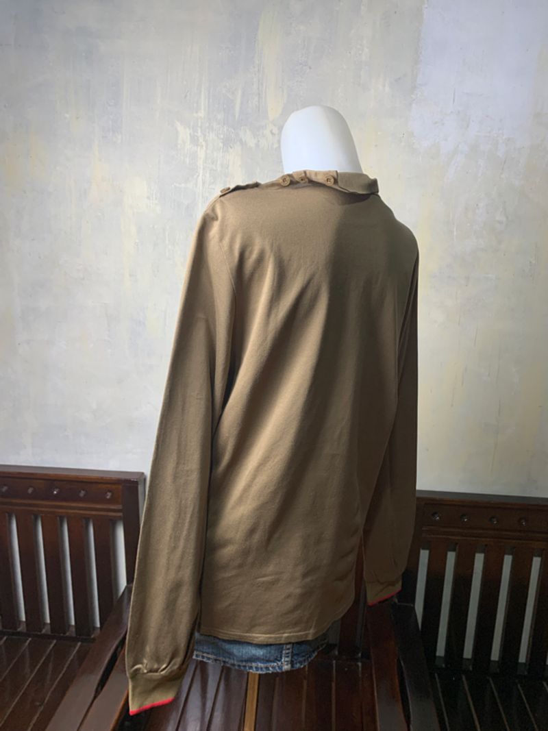 Lanvin Sports Brown Side Button Golf Sleeve (L), foto 3