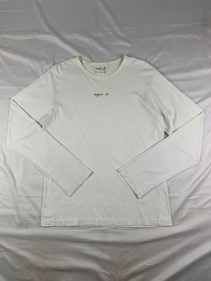 2000s agnes B Homme White Longsleeve (M to L)