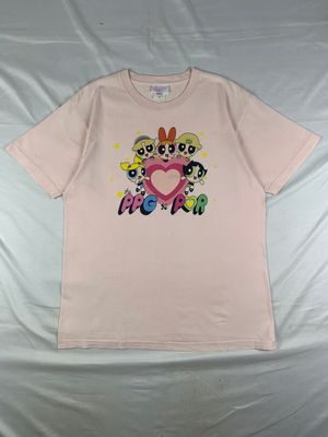 The Power Puff Girl Soft Pink Tee (L)