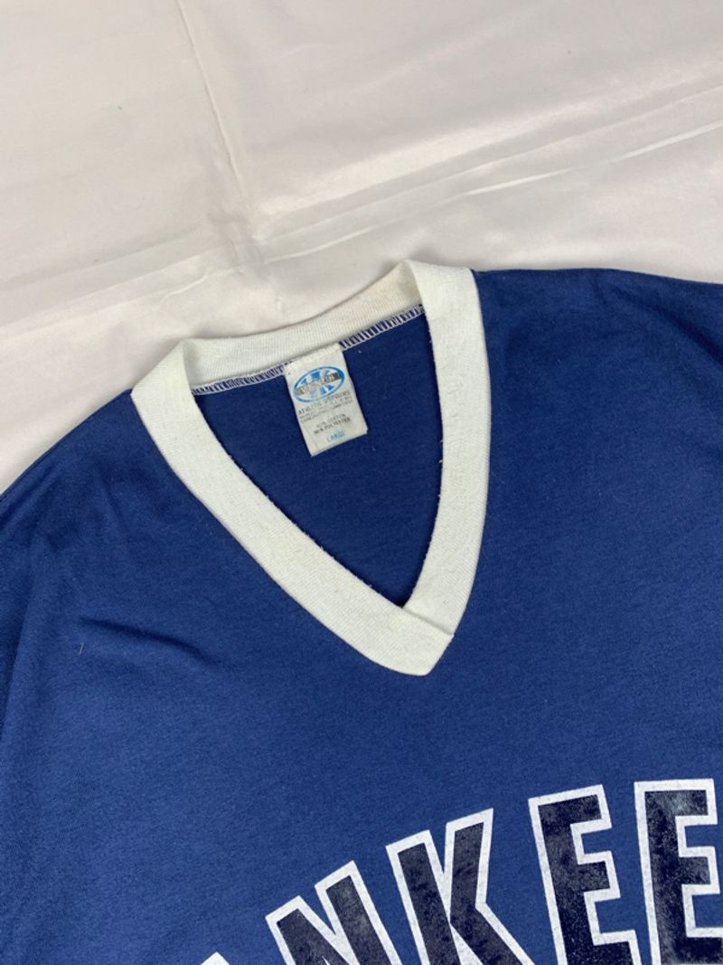 1995 MLB New York Yankees Ringer Tee (L), foto 6