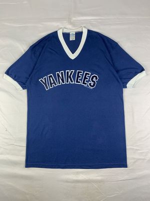 1995 MLB New York Yankees Ringer Tee (L)