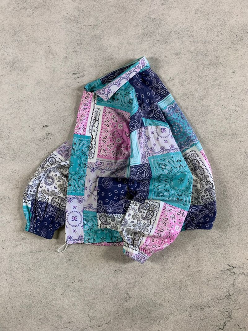 patchwork paisley motive jacket by van ake, foto 2