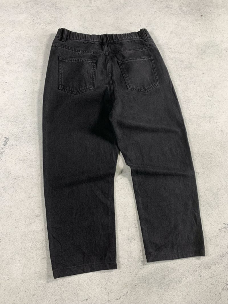 black washed denim pants by breal, foto 6
