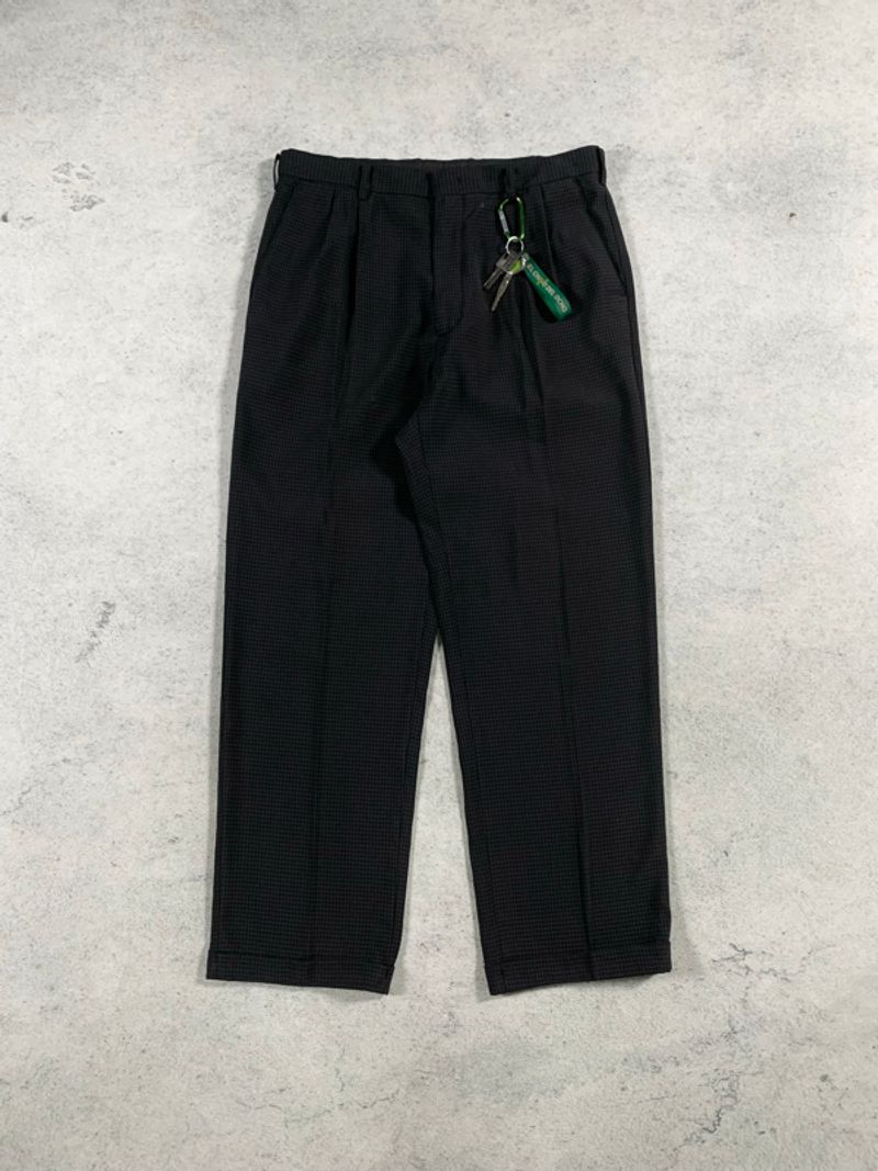 Pleated Plaid pants By Sidae, foto 4