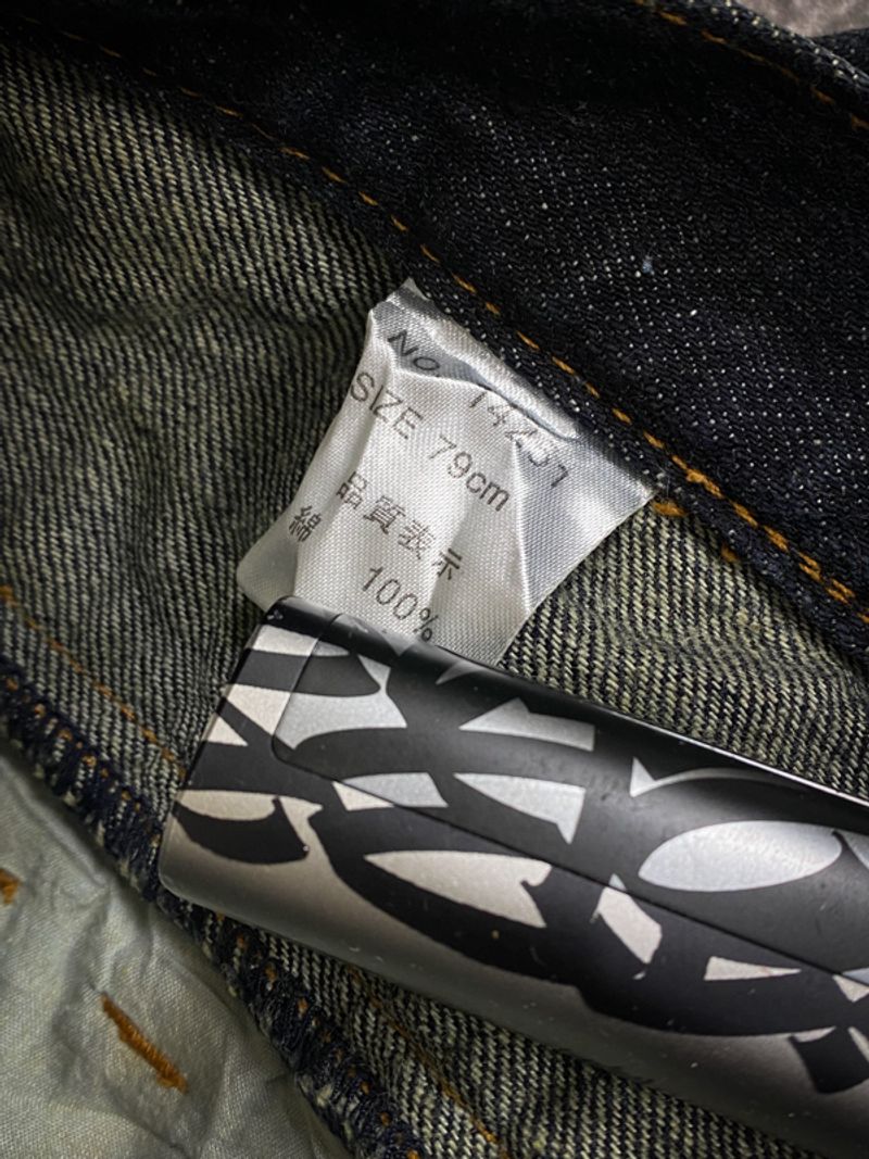 Nylaus Double Waist Fading Jeans, foto 9