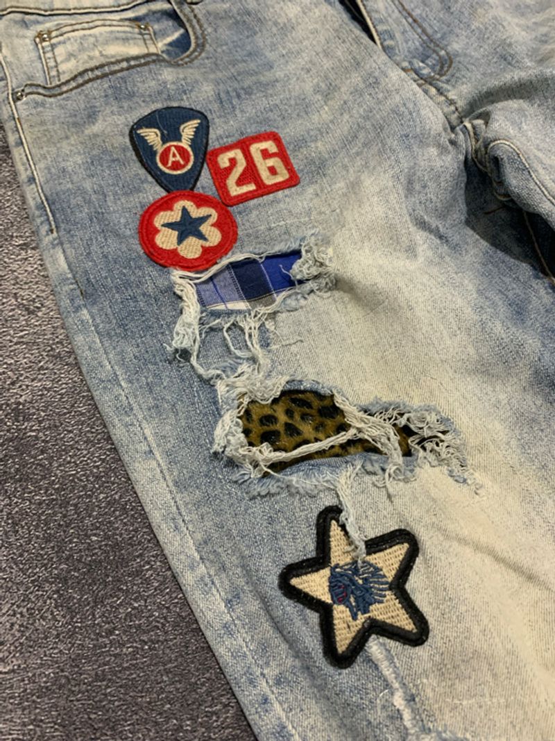 Celana jeans amiri mx 1 patch, foto 4