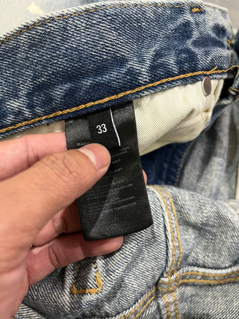 Amiri distressed jeans, foto 5