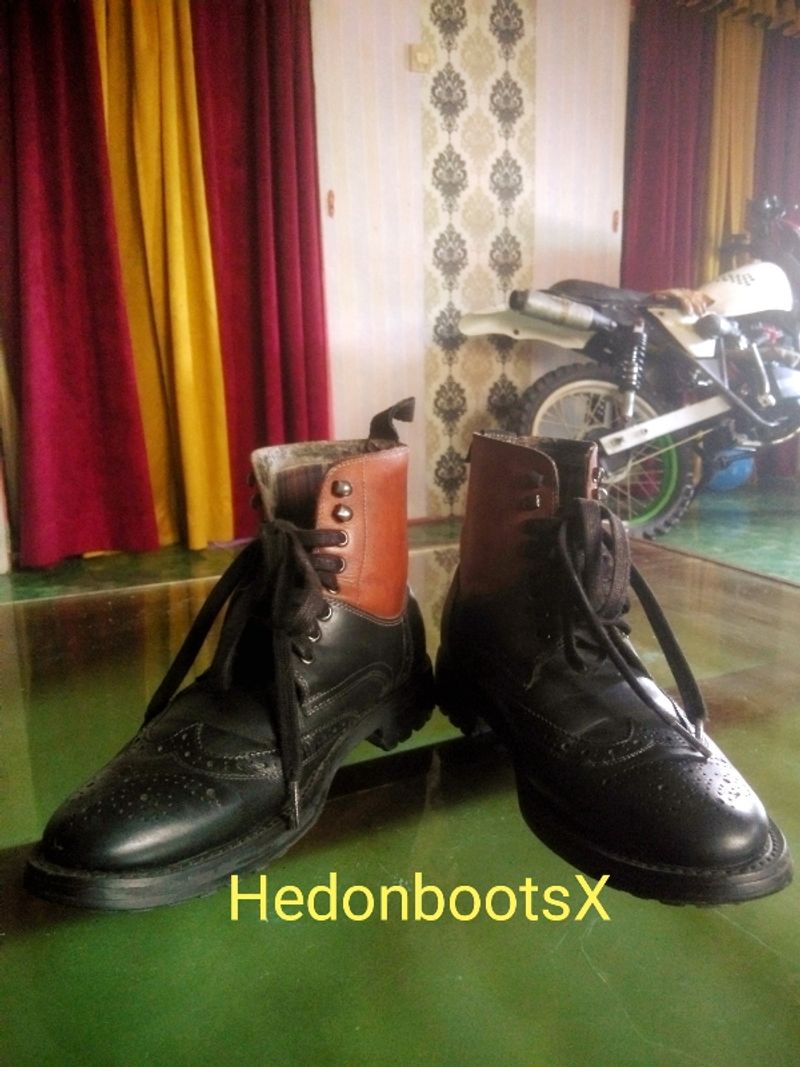 Vintage PEDRO Wingtip Boots, foto 2