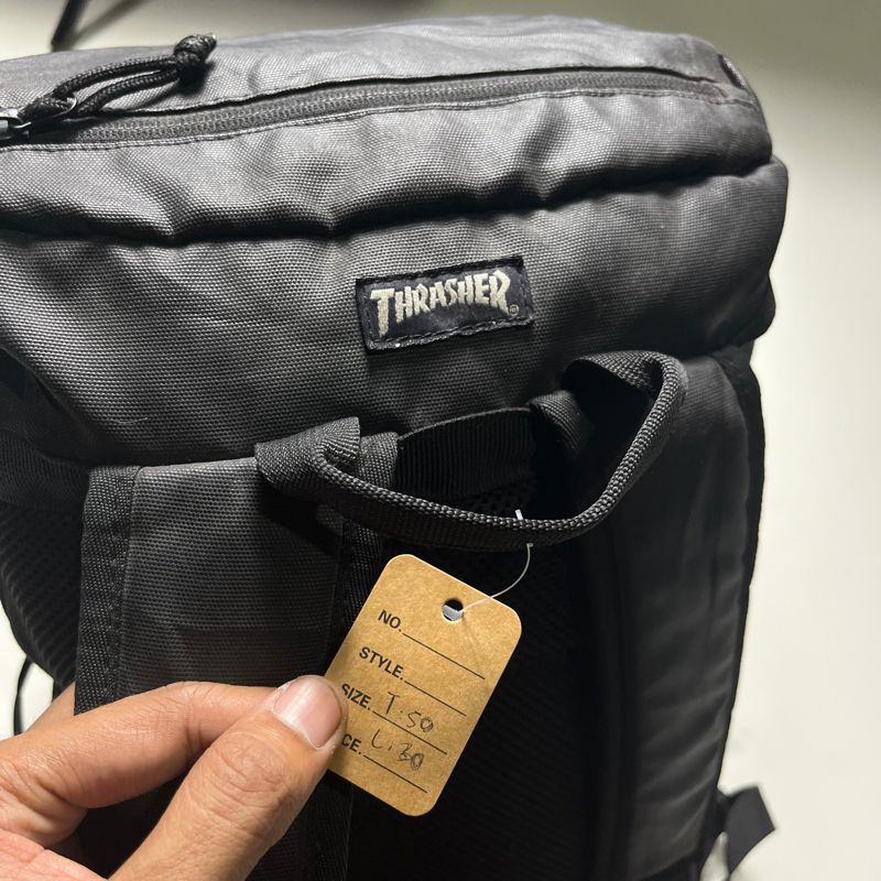 THRASHER Black Backpack 30L (GONZ), foto 9