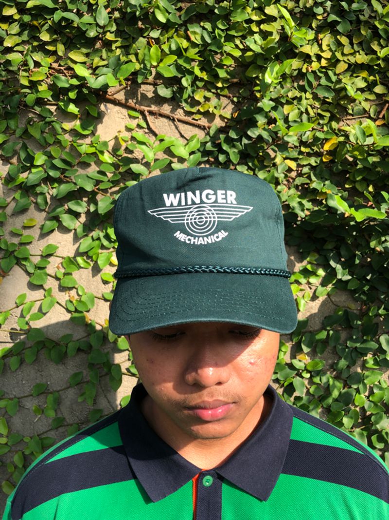 🛠️ VINTAGE WINGER MECHANICAL ROPE HAT 🛠️, foto 6