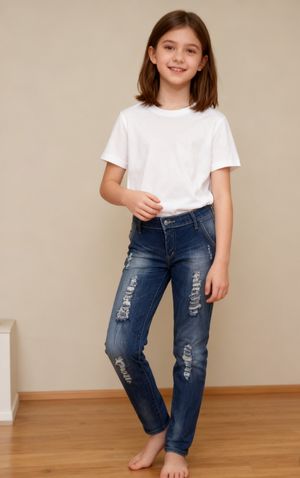Zara basic denim