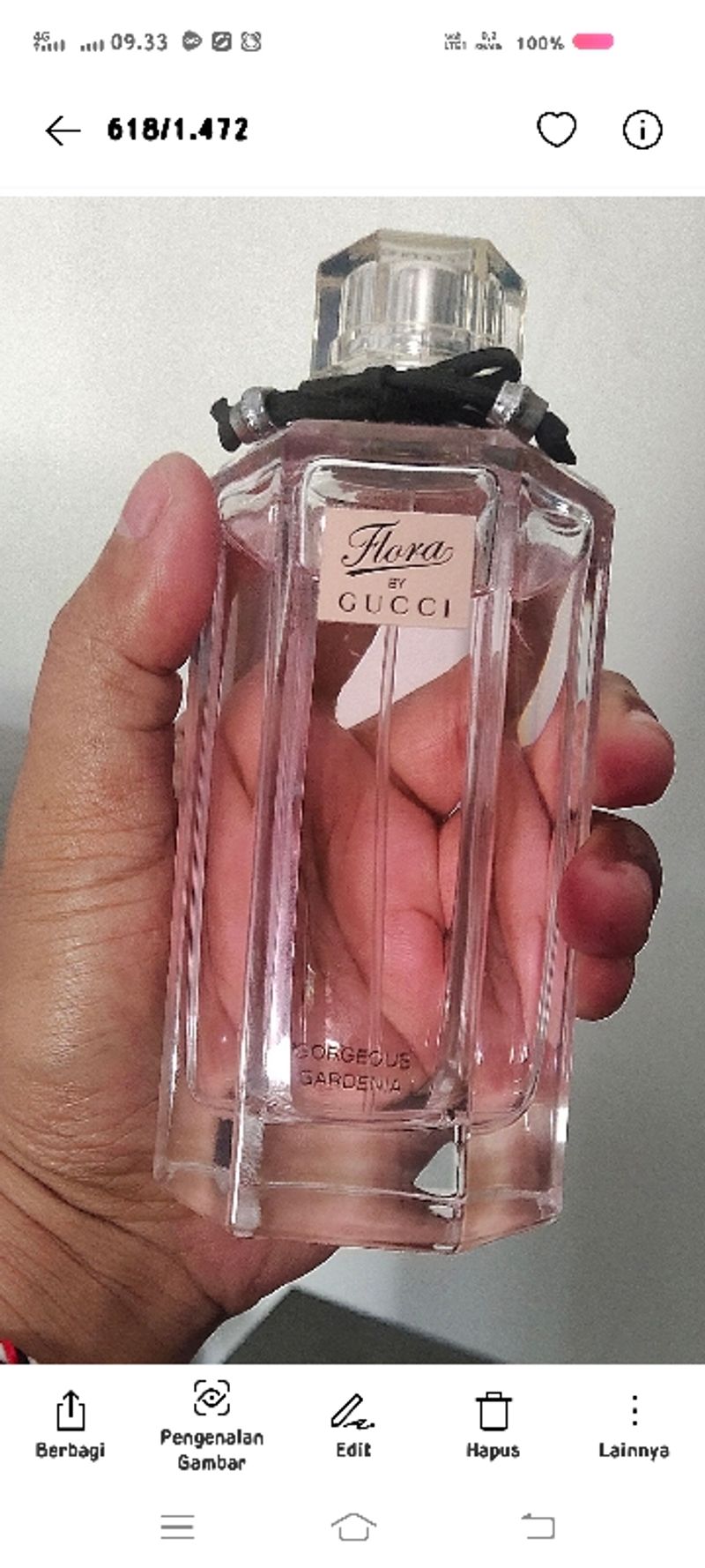 PARFUM ORIGINAL GUCCI FLORA EDP (ORI), foto 4