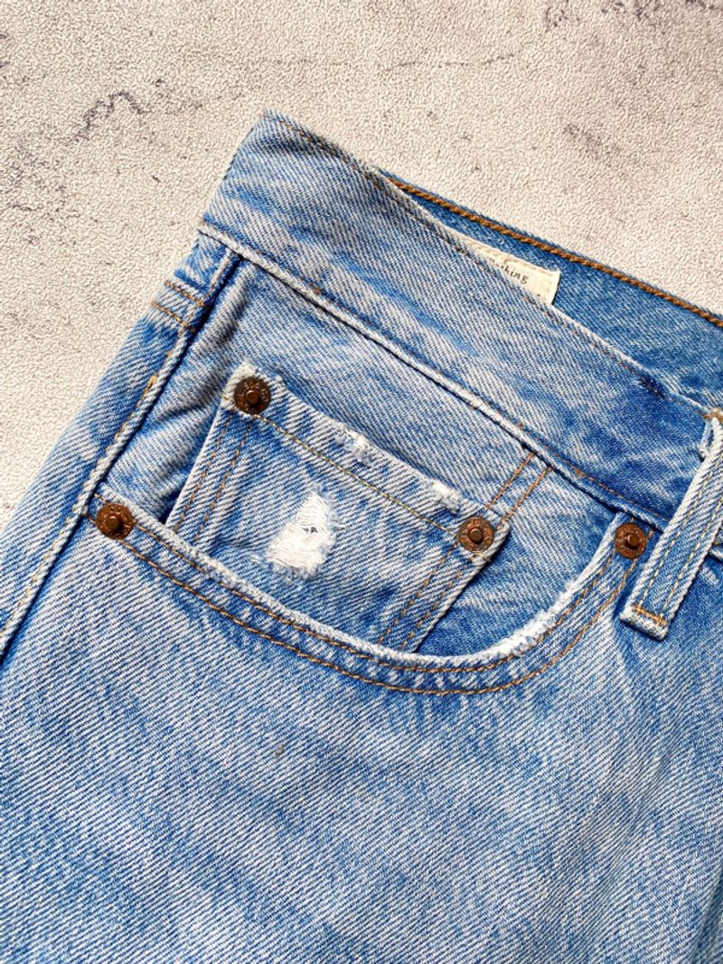LEVIS 501 x PEANUT SNOOPY LIGHT BLUE JEANS, foto 6
