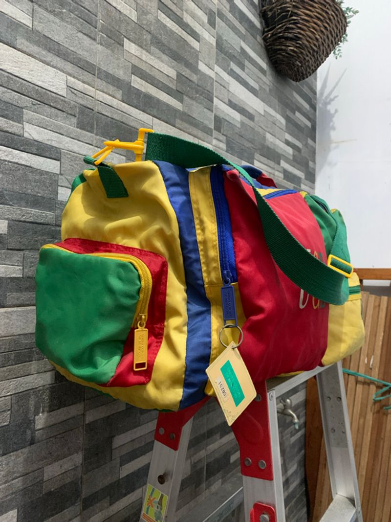 Vintage Benetton Duffle Bag, foto 2