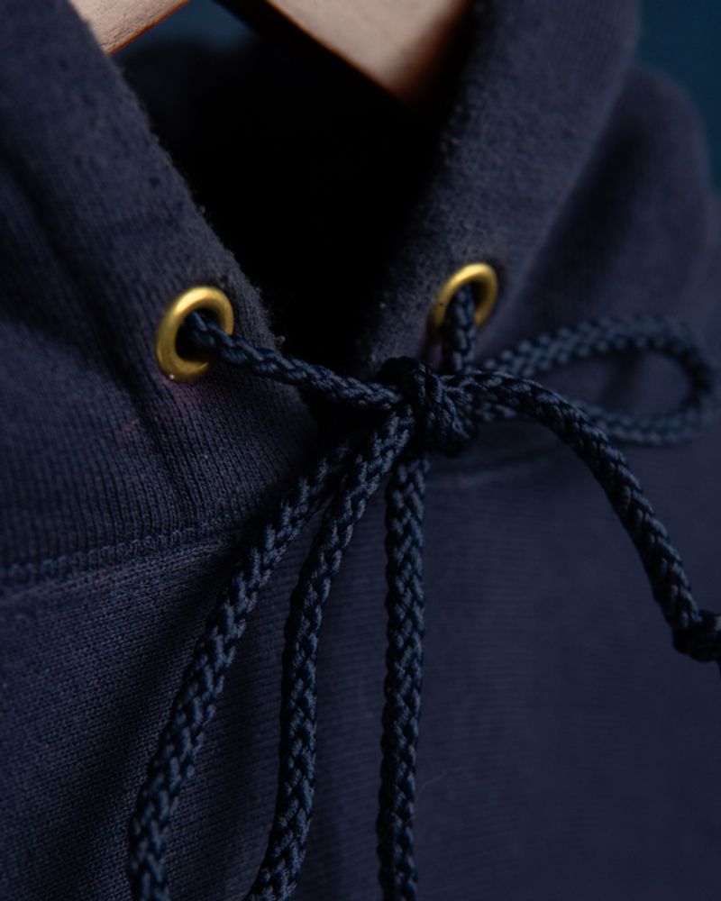CAMBER NAVY HEAVYWEIGHT PULLOVER HOODIE REVERSE WEAVE, foto 4