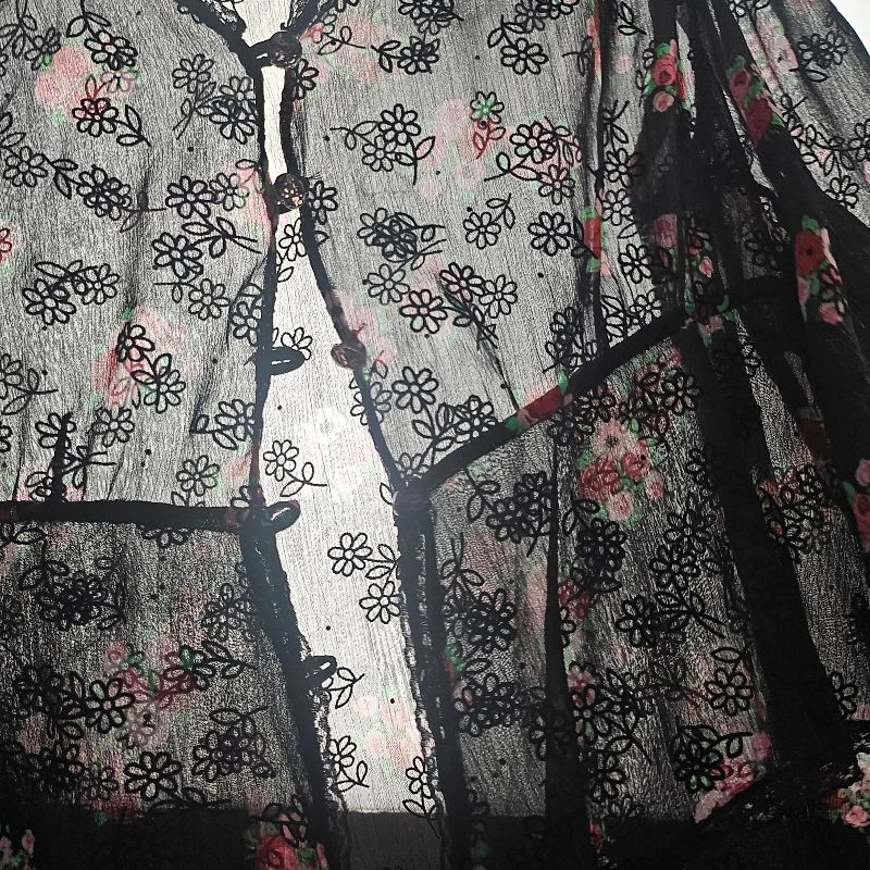 Anna sui floral mesh outer, foto 6