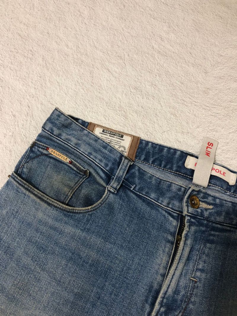 Beanpole slim straight fit jeans, foto 4