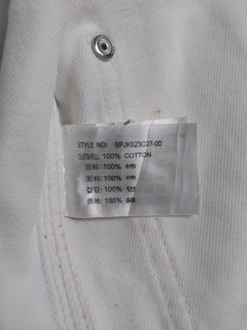 "Spao Regiment" Chore Jacket Broken White, foto 10