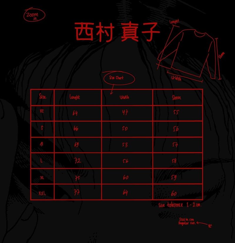Tshirt artwork Nishimura Mako, foto 5