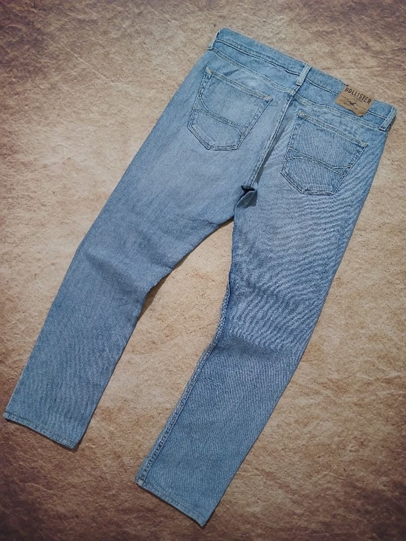 Holliester denim standar second branded, foto 4