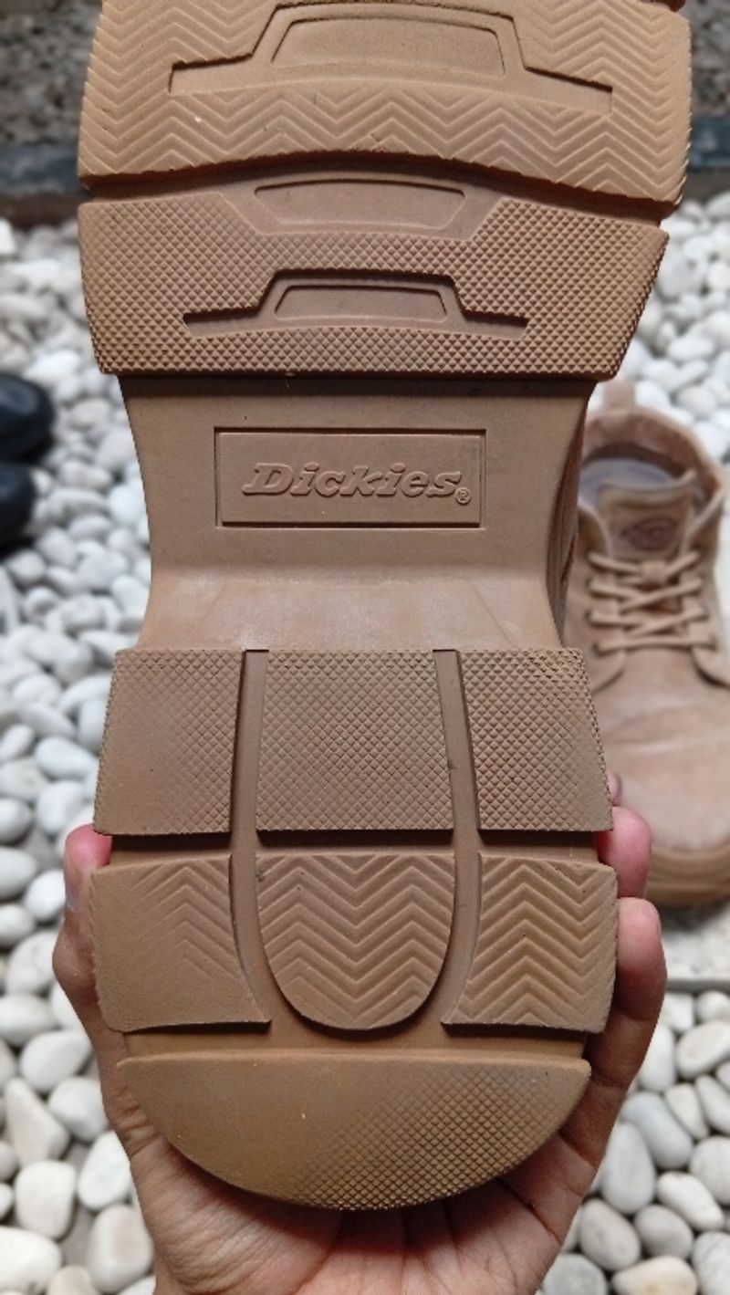 DICKIES Light Brown Leather Boots Made in China, foto 10