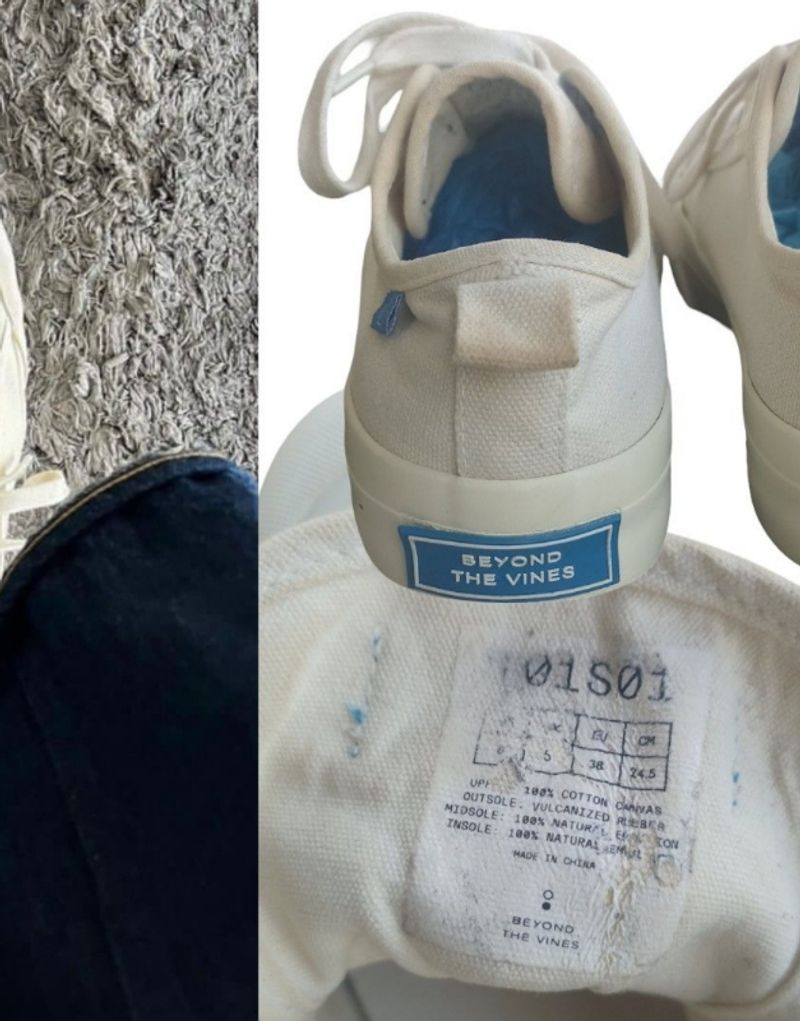 Beyond the vines canvas sneakers Original, foto 3