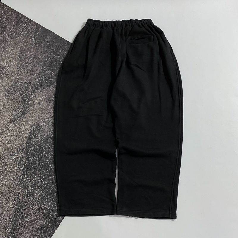CELANA SWETPANTS (BORN TO WIN) HITAM, foto 4