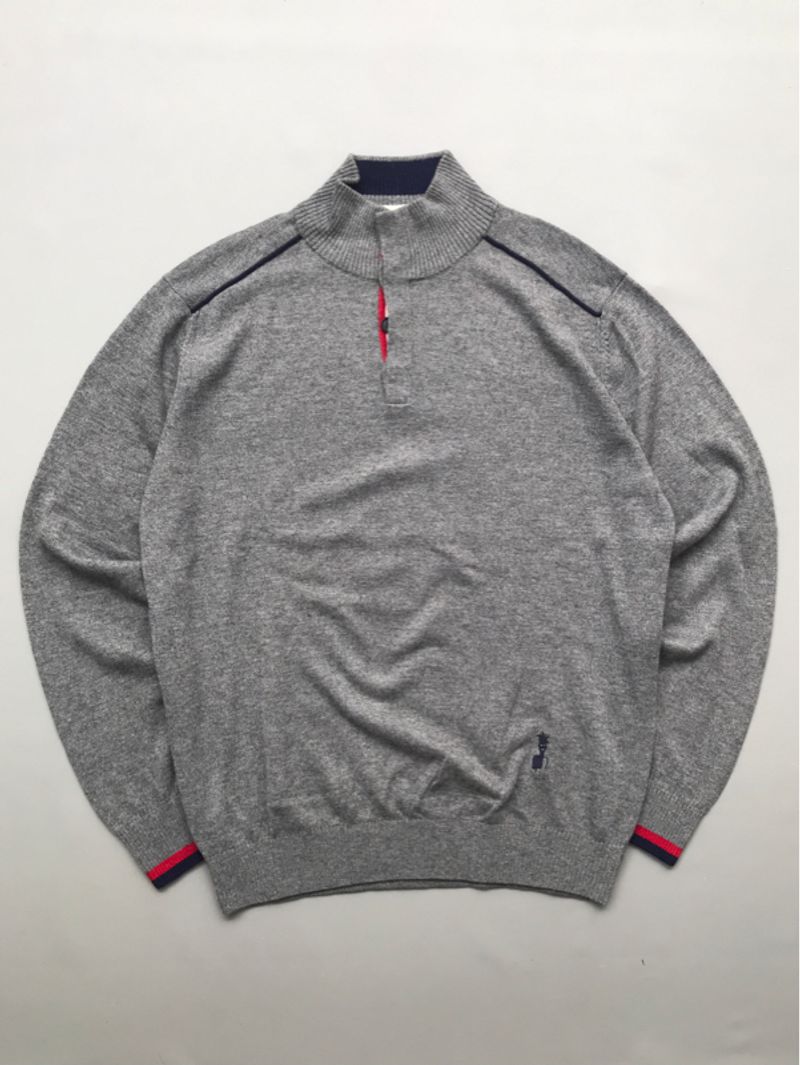Vtg JMB Half Button Knitwear Sweater Basic, foto 6