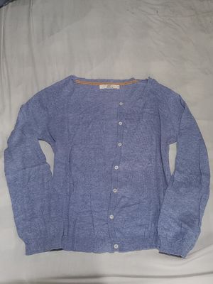 cardigan biru pastel preloved