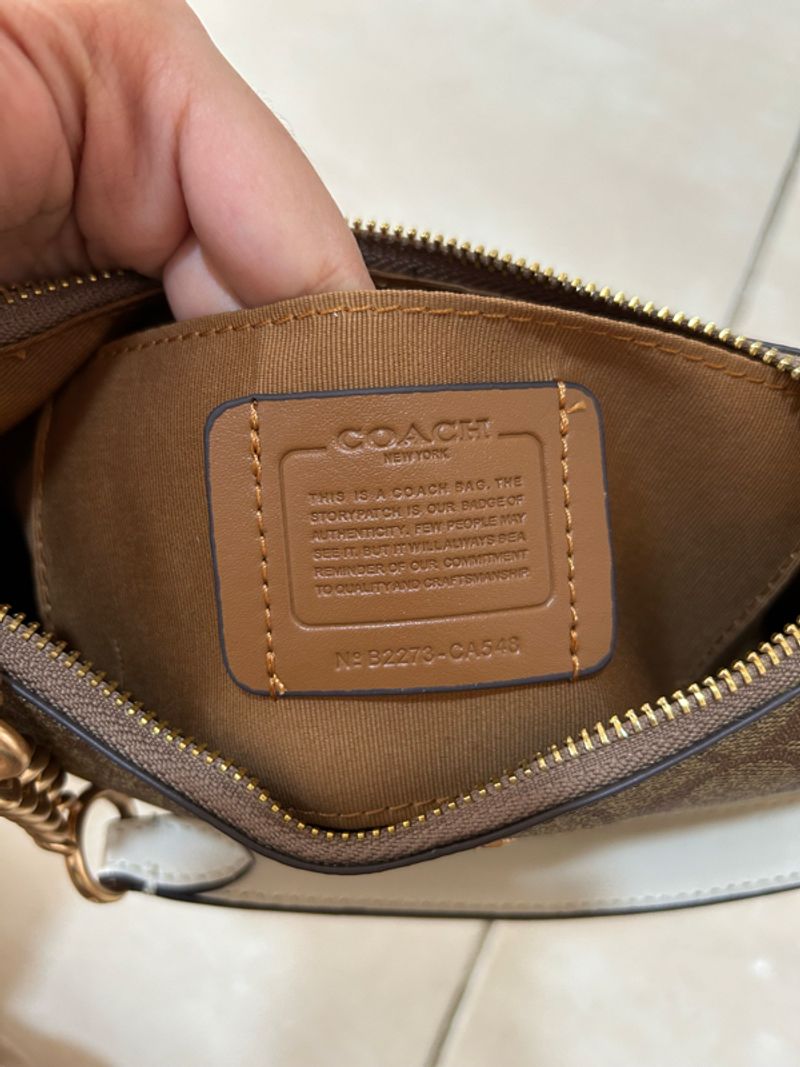 tas coach teri shoulder bag, foto 5