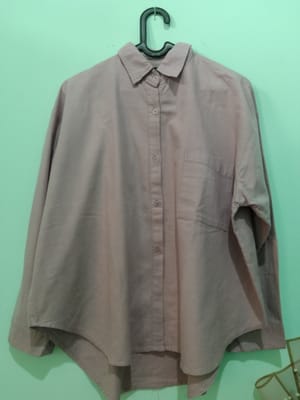 Casual Shirt Wanita multicolor purple